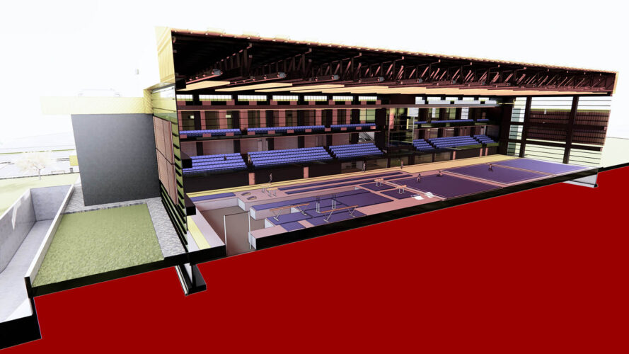 Ankara - Etimesgut Cimnastik Salonu Proje (1)