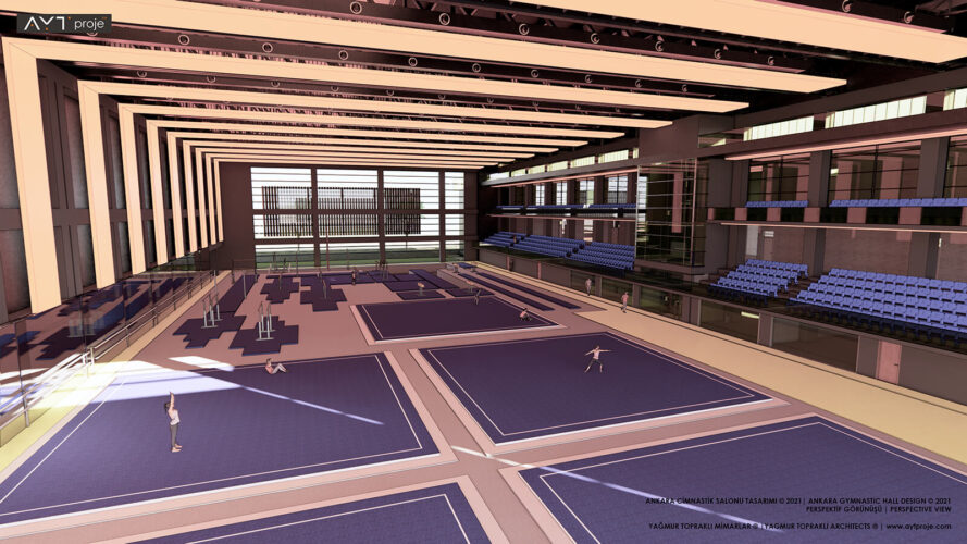 Ankara - Etimesgut Cimnastik Salonu Proje (3)