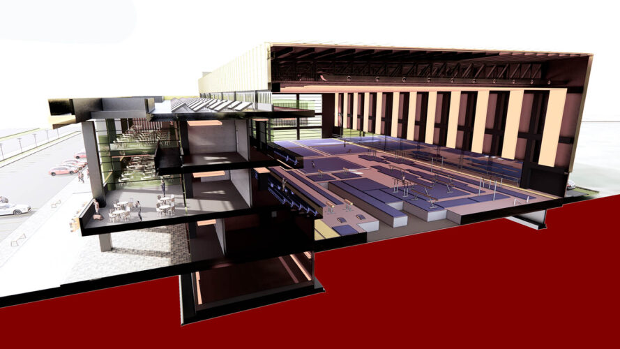 Ankara - Etimesgut Cimnastik Salonu Proje (6)